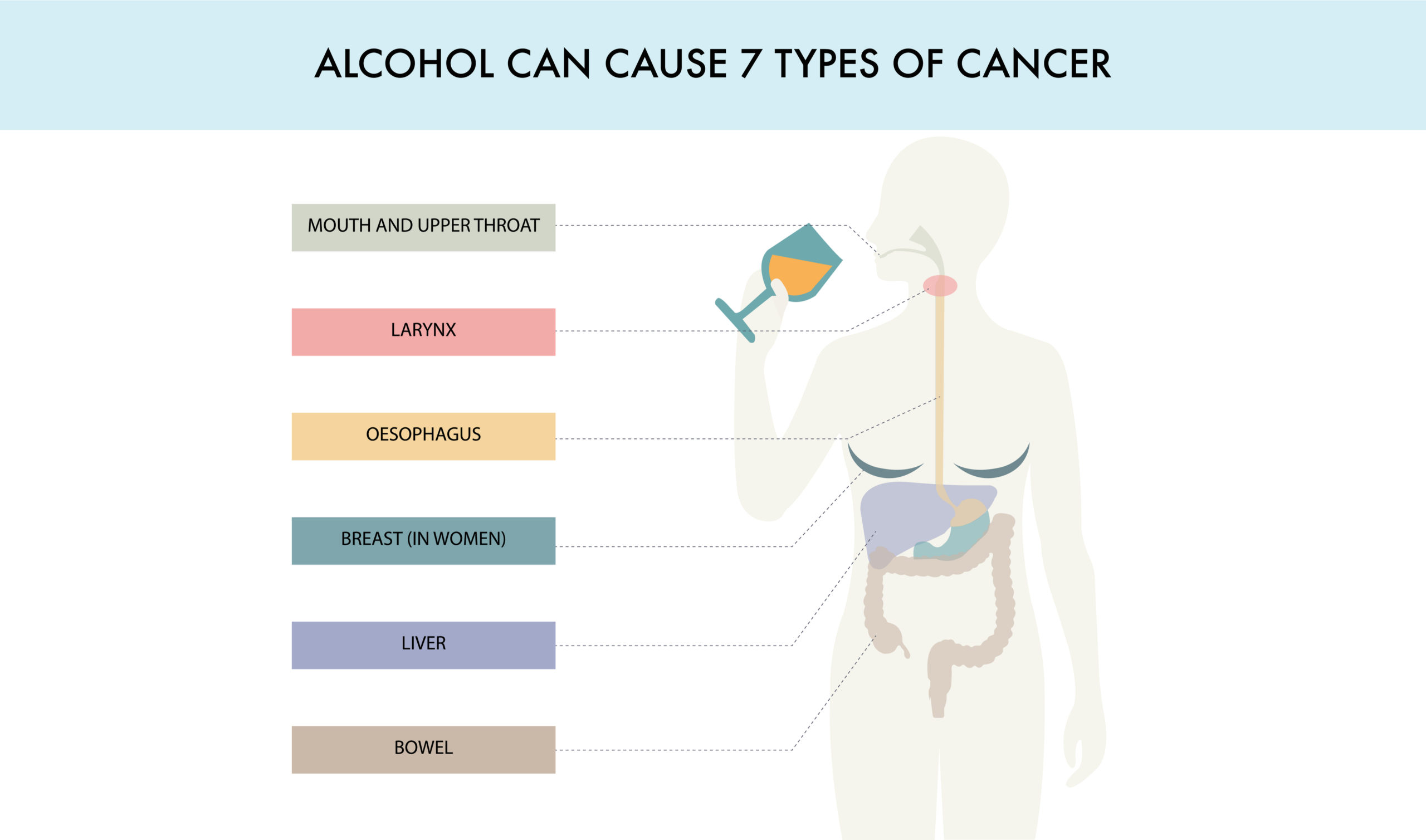 alcohol causes cancer