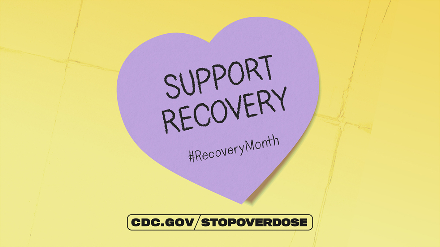 National Recovery Month CDC