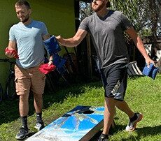 halfway-house-cornhole-tournament-sober-living-delray-beach-1 Healing Properties Sober Living Delray Beach Halfway House
