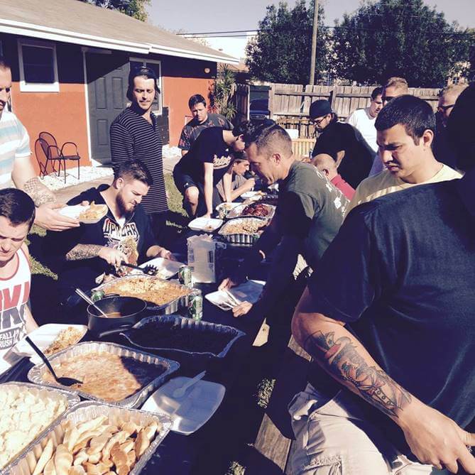 halfway-house-recovery-thanksgiving-dinner-community-3 Healing Properties Sober Living Delray Beach Halfway House