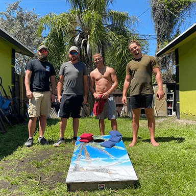 halfway-house-sober-living-cornhole-group-delray-beach Healing Properties Sober Living Delray Beach Halfway House