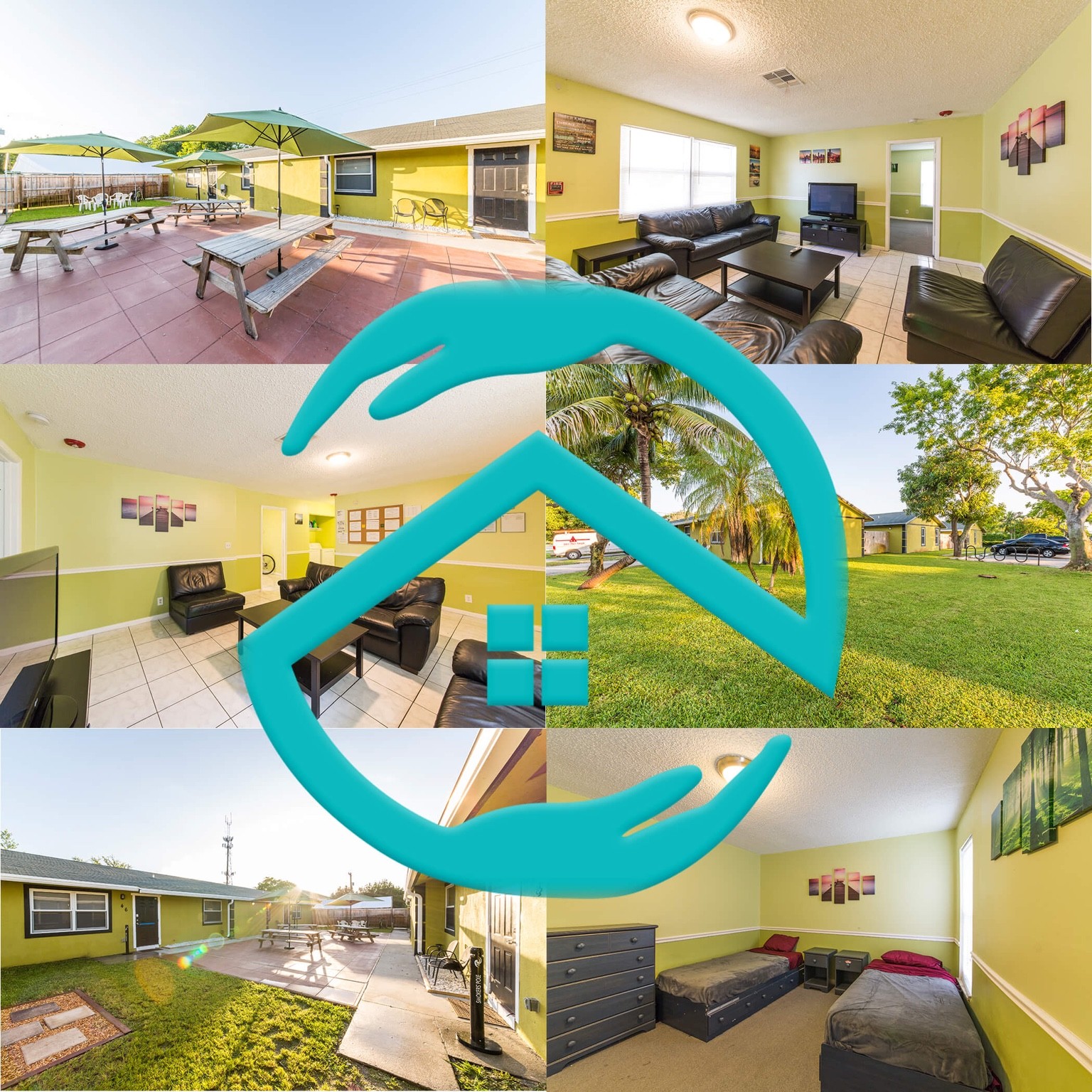halfway-house-sober-living-delray-beach-property-collage Healing Properties Sober Living Delray Beach Halfway House