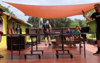 sober-living-ping-pong-tournament-delray-beach-03 Healing Properties Sober Living Delray Beach Halfway House